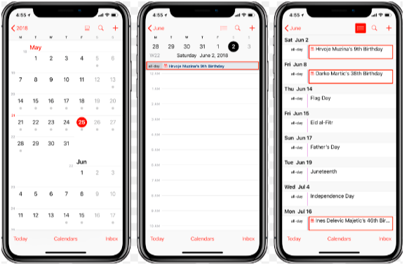 applecalender-Best calendar app for iphone