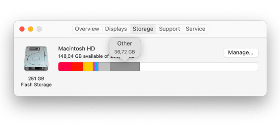 What Is System Storage on Mac
